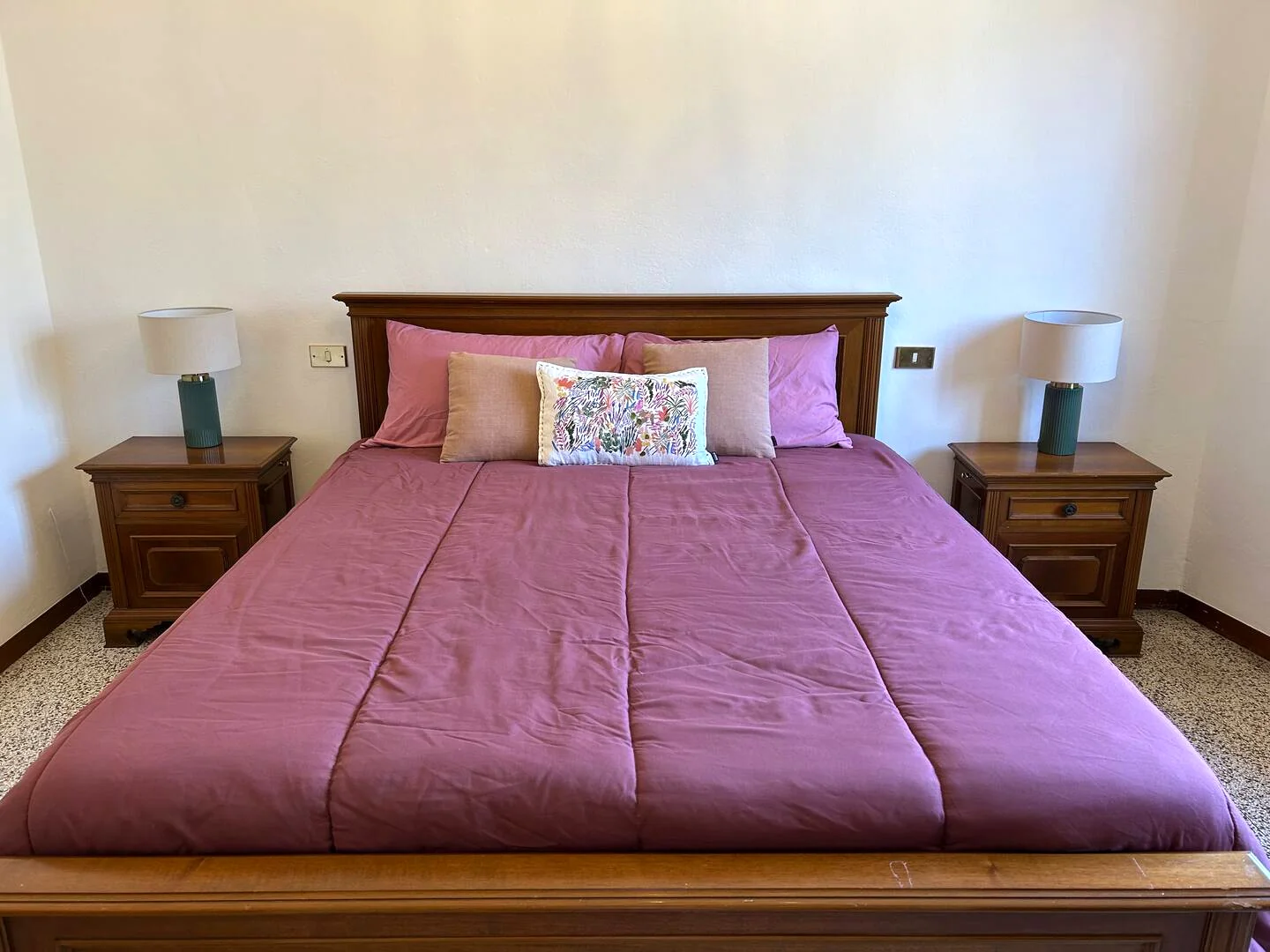 Real La Colombina master bedroom